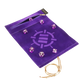 ENHANCE Roll on a Scroll Dice Rolling Mat & 7pc Acrylic Dice Set Purple-Accessory Power Europe-Radaddel