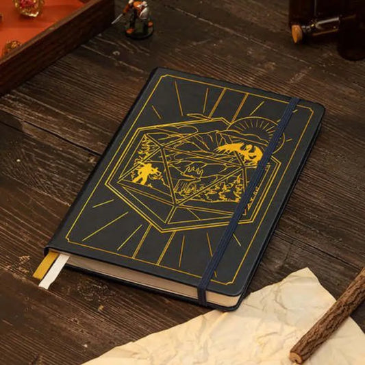 DnD 5e Player Journal - Black-GlassStaff B.V.-Radaddel