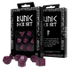 Runic Shimmering black with magenta Dice Set-QW Sp. z o.o. UL-Radaddel