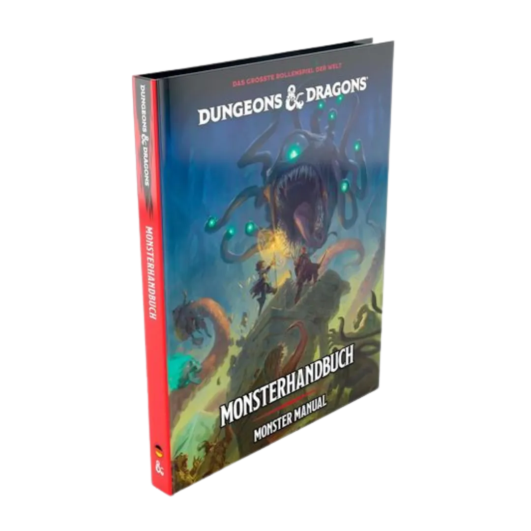Dungeons & Dragons 2024 Monster Manual (Monsterhandbuch) deutsch-Hasbro European Trading BV-Radaddel
