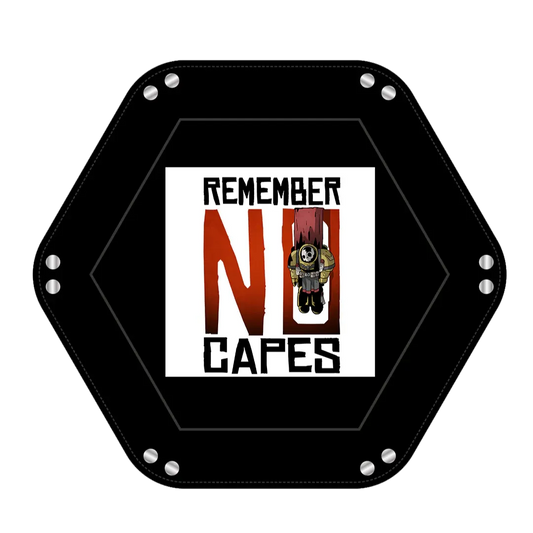 Dice Tray - All Heroes Wear Capes-Baron of Dice-Radaddel