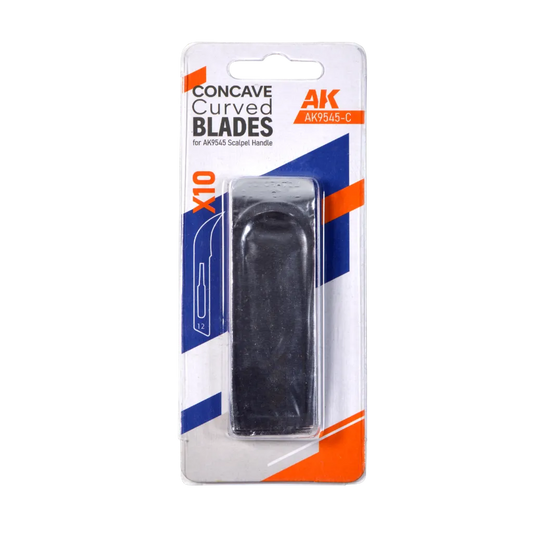Extra Curved Blades for Scalpel Handle AK9545 (10 pcs.)-AK-Interactive-Radaddel