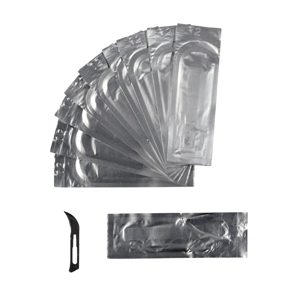 Extra Curved Blades for Scalpel Handle AK9545 (10 pcs.)-AK-Interactive-Radaddel