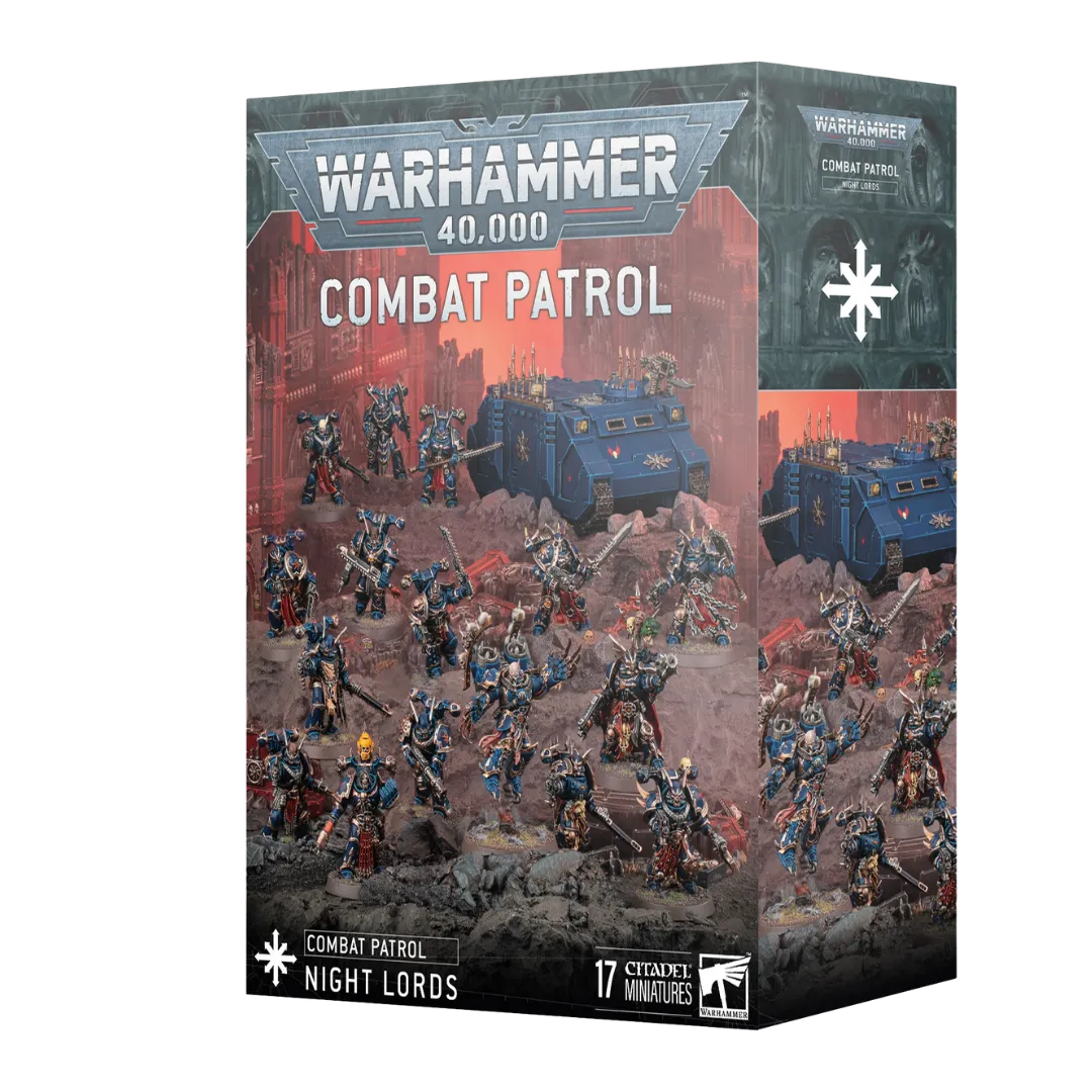 Chaos Space Marines: Combat Patrol: Night Lords-Games Workshop-Radaddel