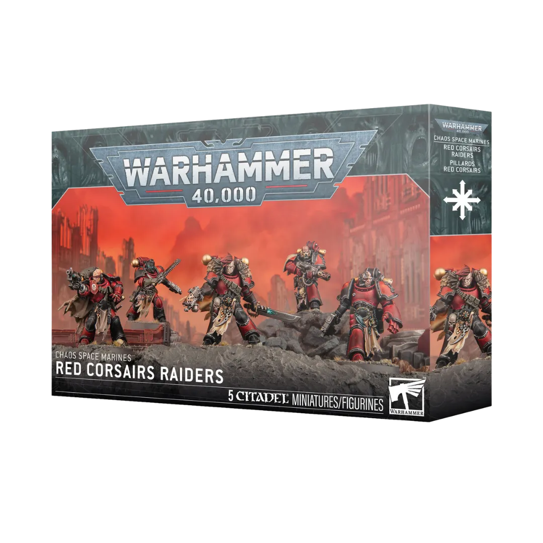 Chaos Space Marines: Red Corsairs Raiders-Games Workshop-Radaddel