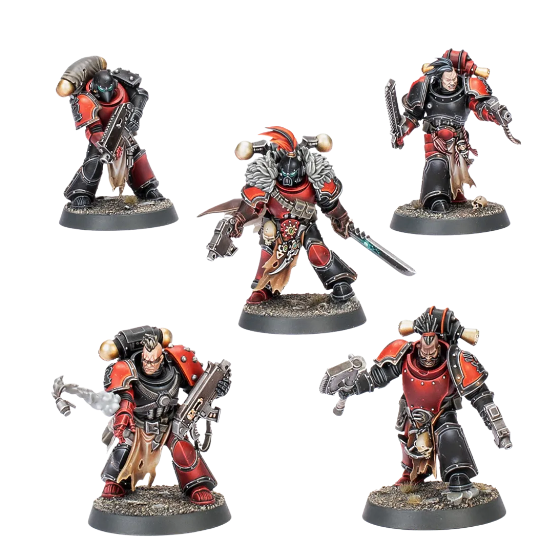 Chaos Space Marines: Red Corsairs Raiders-Games Workshop-Radaddel