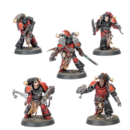 Chaos Space Marines: Red Corsairs Raiders-Games Workshop-Radaddel