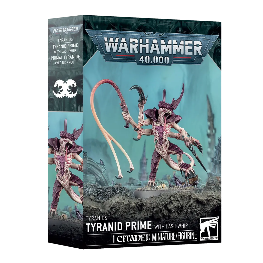 Tyranids: Tyranid Prime with Lash Whip-Games Workshop-Radaddel