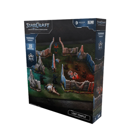 StarCraft - Lost Temple Terrain Expansion Set (englisch)-Archon Studio-Radaddel