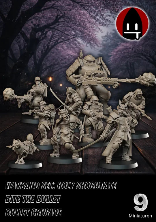 Warband Set: Holy Shogunate (9 Modelle)-Pasch Spiele-Radaddel