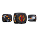 Consecrated Blades Dice - Black 16mm Round (25 Stück)-Baron of Dice-Radaddel