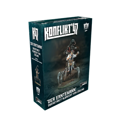 Konflikt '47 Axis "Der Erntemann" Oberstarzt Albrecht von Zögling-Warlord Games-Radaddel