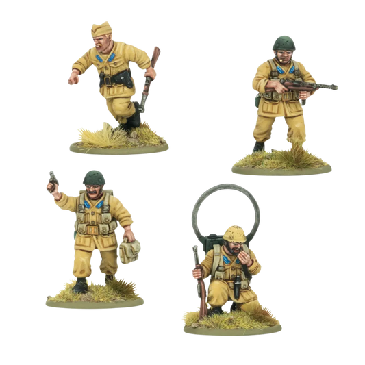 Italian Paracadutisti HQ-Warlord Games-Radaddel