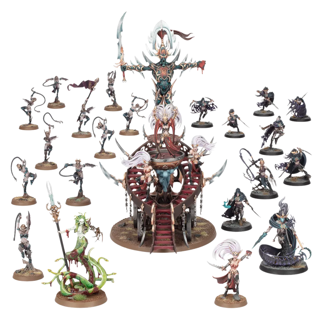 Daughters of Khaine: Khainite Shadow Coven Spearhead-Games Workshop-Radaddel