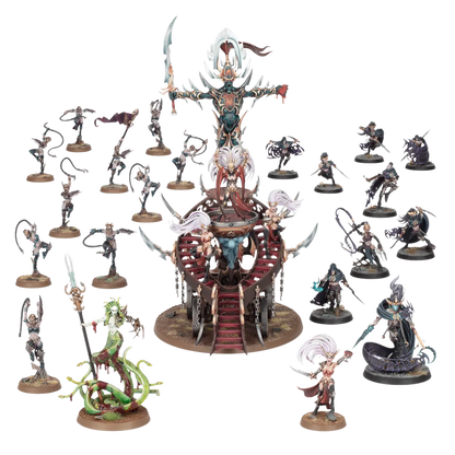 Daughters of Khaine: Khainite Shadow Coven Spearhead-Games Workshop-Radaddel