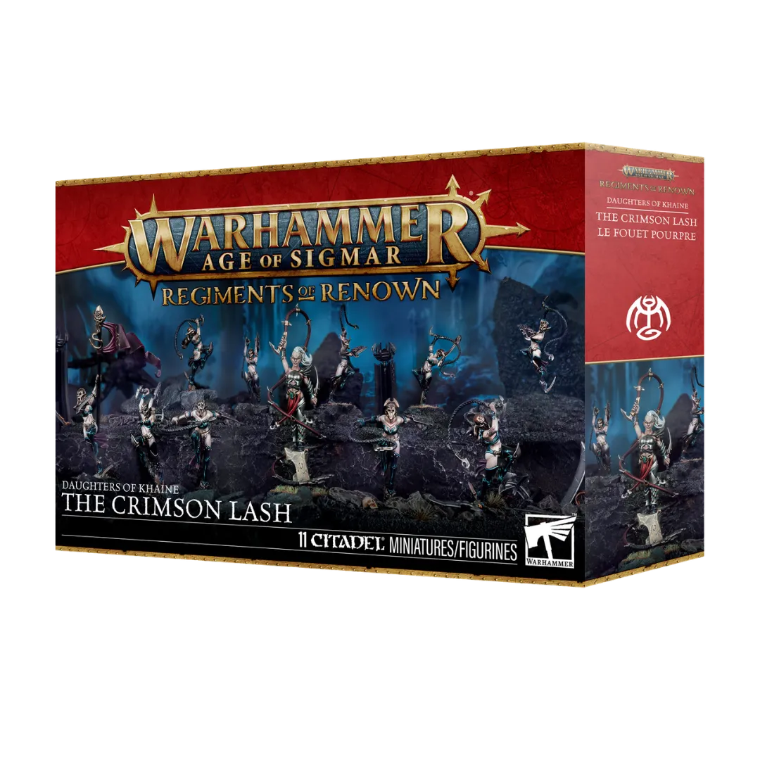 Daughters of Khaine: The Crimson Lash Regiment of Renown-Games Workshop-Radaddel