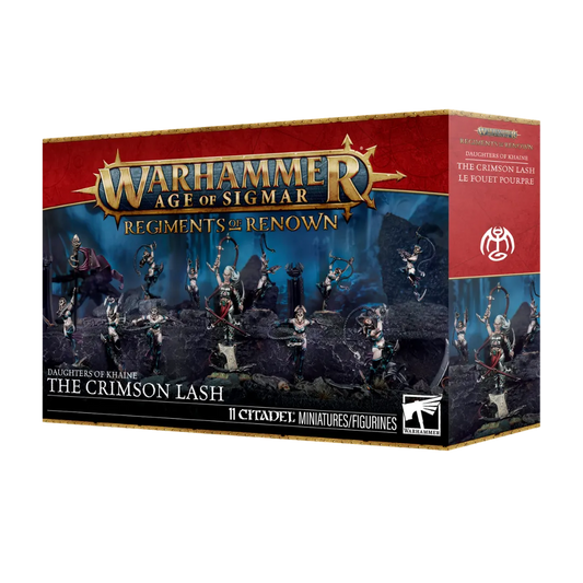 Daughters of Khaine: The Crimson Lash Regiment of Renown-Games Workshop-Radaddel