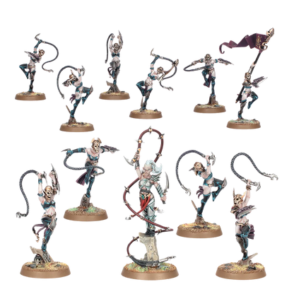 Daughters of Khaine: The Crimson Lash Regiment of Renown-Games Workshop-Radaddel