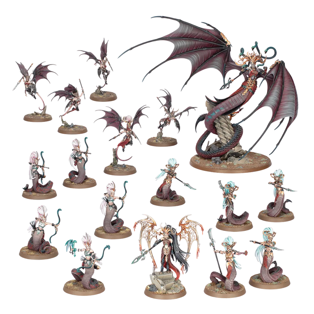 Daughters of Khaine: Scathborn Coven Battleforce-Games Workshop-Radaddel