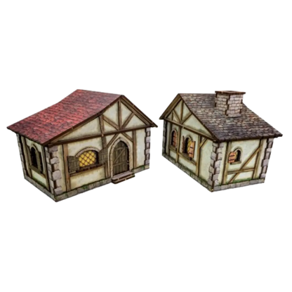 Fantasy Cottages (2) PREPAINTED-Micro Art Studio-Radaddel