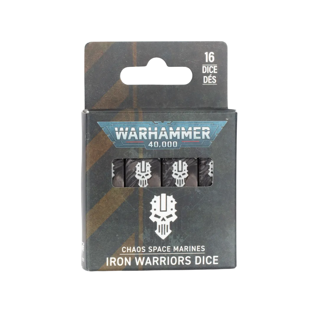 Chaos Space Marines: Iron Warriors Dice-Games Workshop-Radaddel