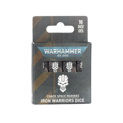 Chaos Space Marines: Iron Warriors Dice-Games Workshop-Radaddel