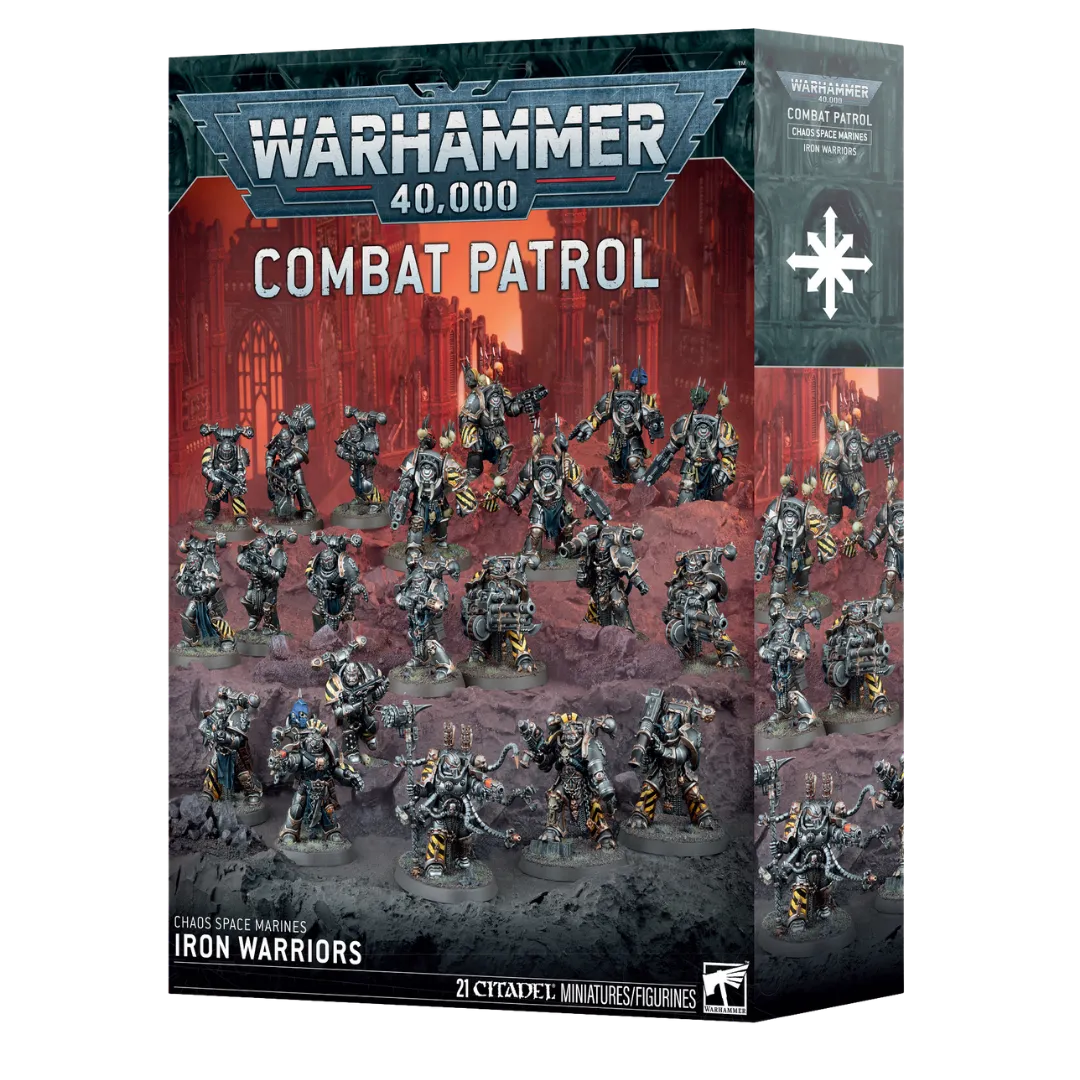 Chaos Space Marines: Iron Warriors Combat Patrol-Games Workshop-Radaddel