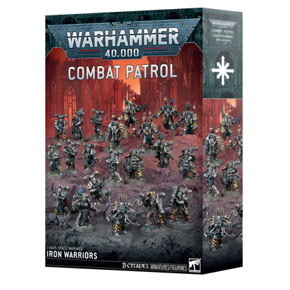 Chaos Space Marines: Iron Warriors Combat Patrol-Games Workshop-Radaddel