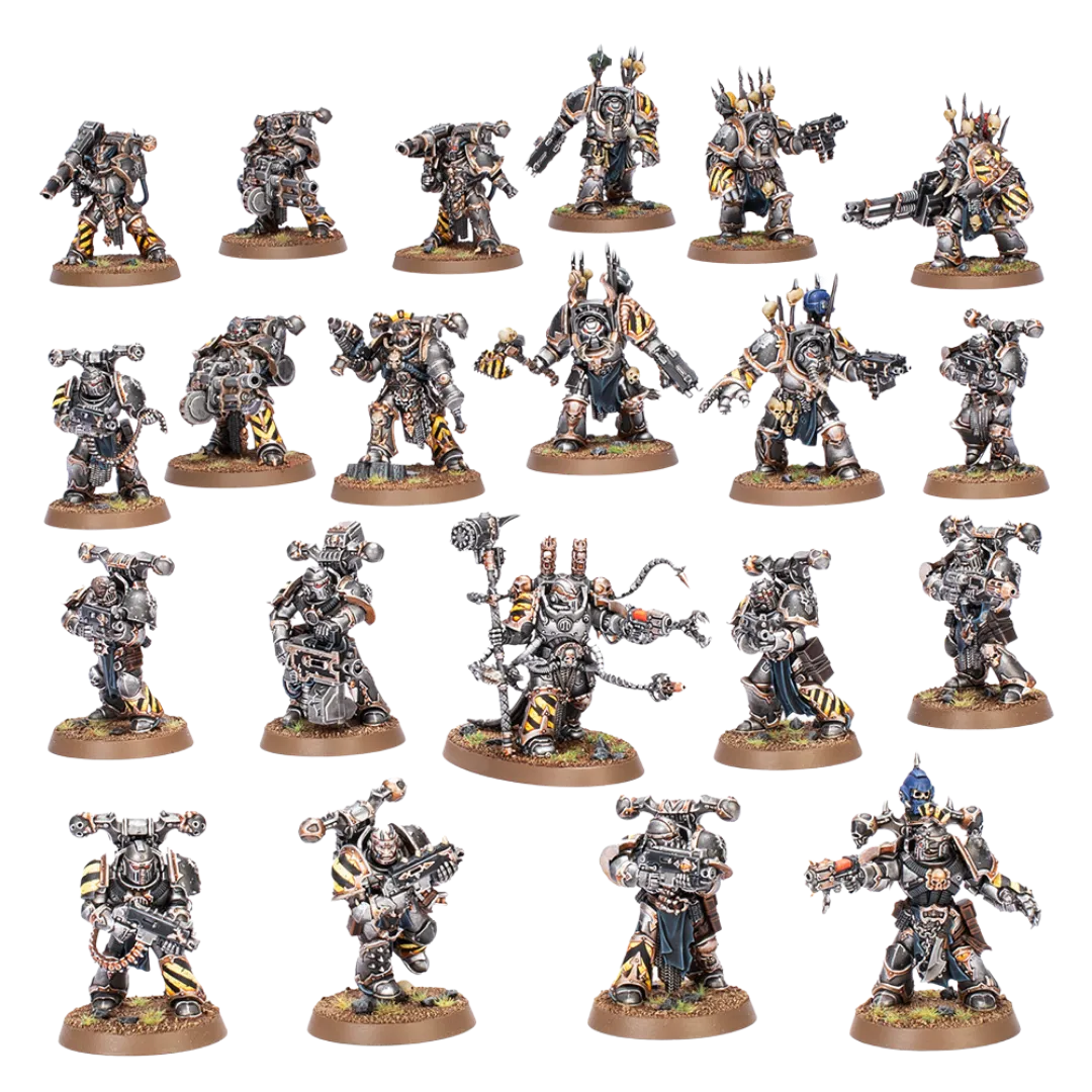 Chaos Space Marines: Iron Warriors Combat Patrol-Games Workshop-Radaddel
