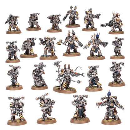 Chaos Space Marines: Iron Warriors Combat Patrol-Games Workshop-Radaddel