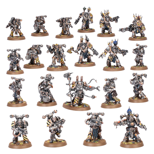 Chaos Space Marines: Iron Warriors Combat Patrol-Games Workshop-Radaddel
