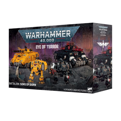 Space Marines: Sons of Dorn Eye of Terror Battalion-Games Workshop-Radaddel