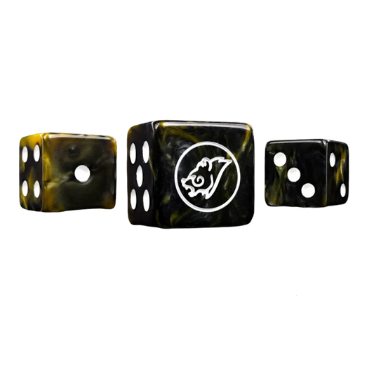 Honey Bear Dice Square 16mm (10 Stück)-Baron of Dice-Radaddel