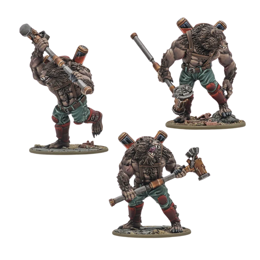 Konflikt '47 Soviet Bloc Ursus Infantry Squad with Mauls-Warlord Games-Radaddel