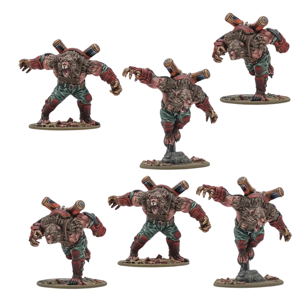 Konflikt '47 Soviet Bloc Ursus Infantry Squad-Warlord Games-Radaddel