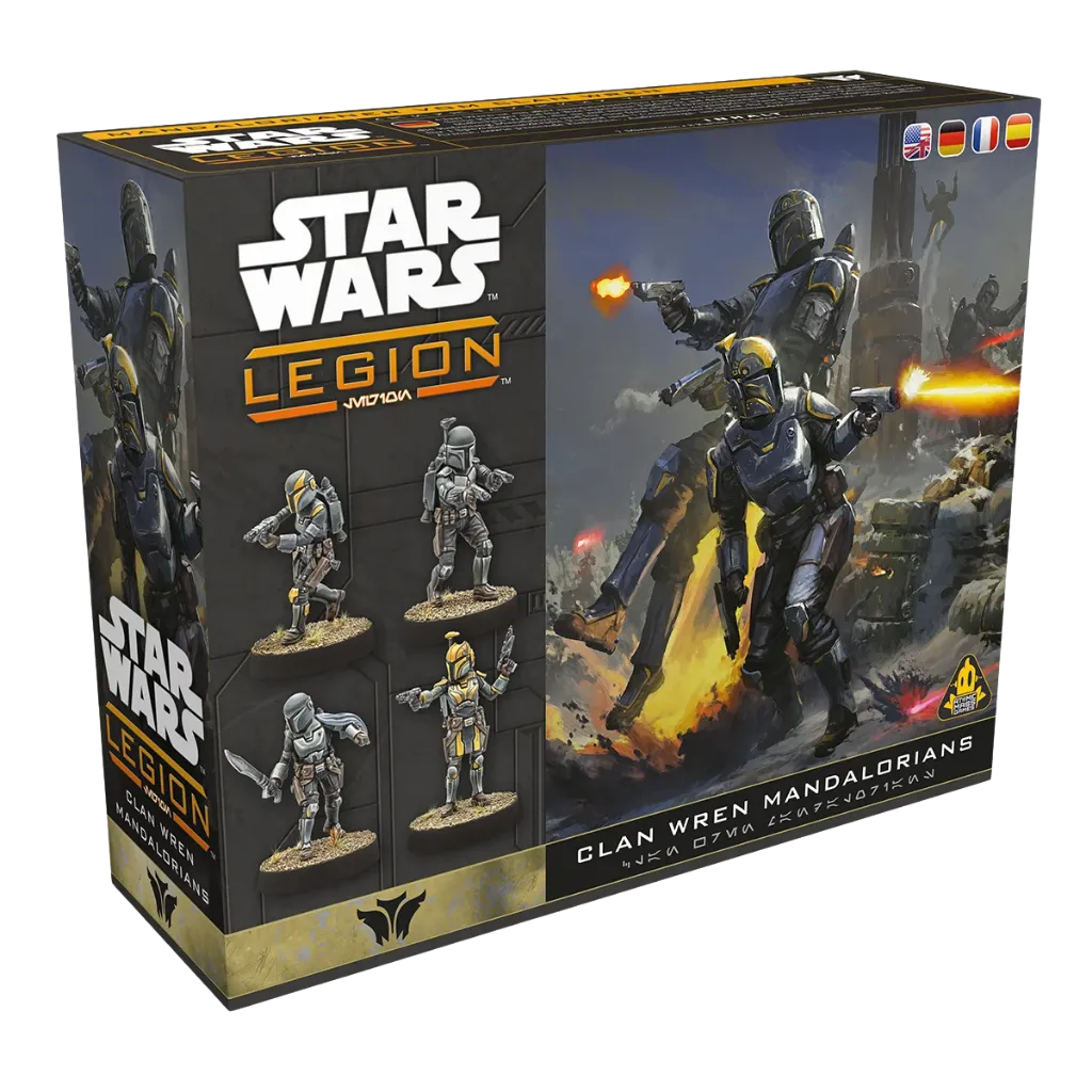 Star Wars: Legion - Clan Wren Mandalorians-Atomic Mass Games-Radaddel