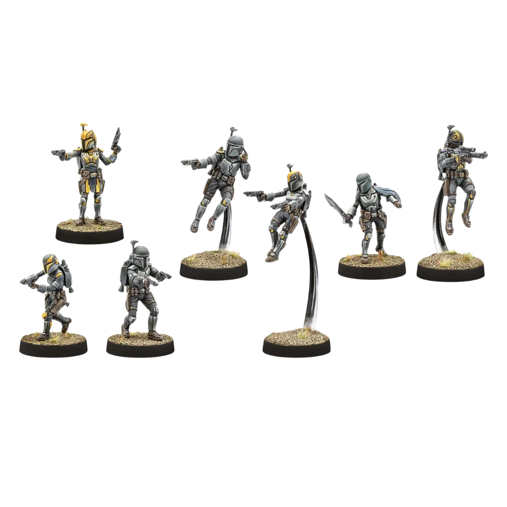 Star Wars: Legion - Clan Wren Mandalorians-Atomic Mass Games-Radaddel