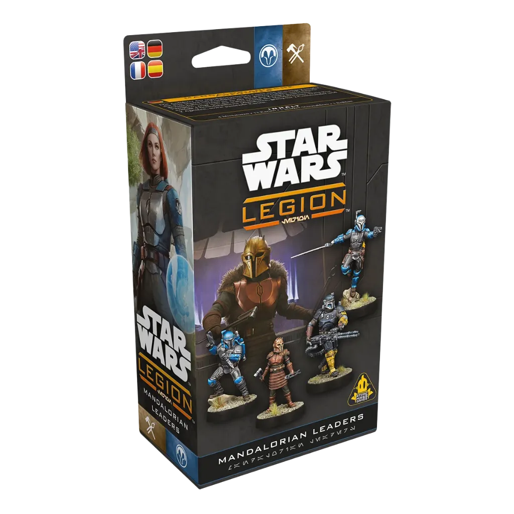 Star Wars: Legion - Mandalorian Leaders-Atomic Mass Games-Radaddel