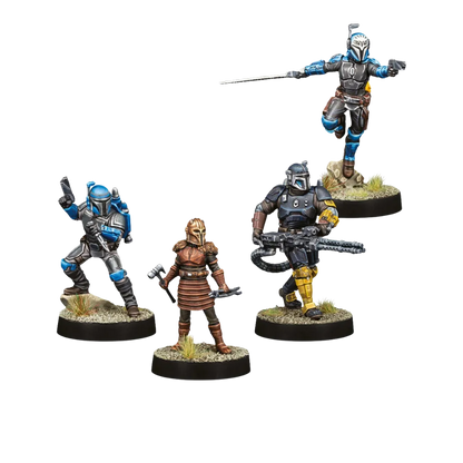 Star Wars: Legion - Mandalorian Leaders-Atomic Mass Games-Radaddel