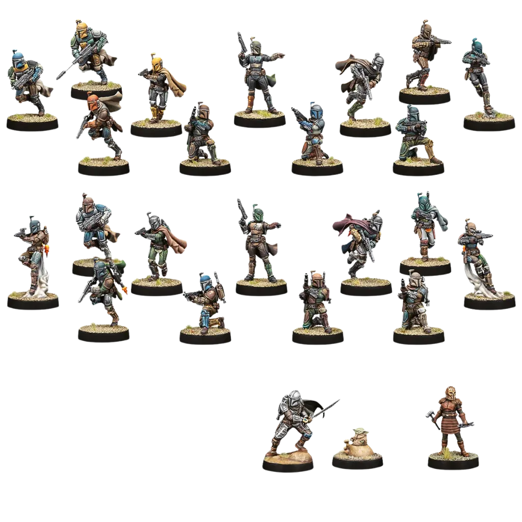 Star Wars: Legion - Mandalorian Army Box-Atomic Mass Games-Radaddel