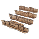 MDF Terrain Trench Barricades-PWork Wargames-Radaddel