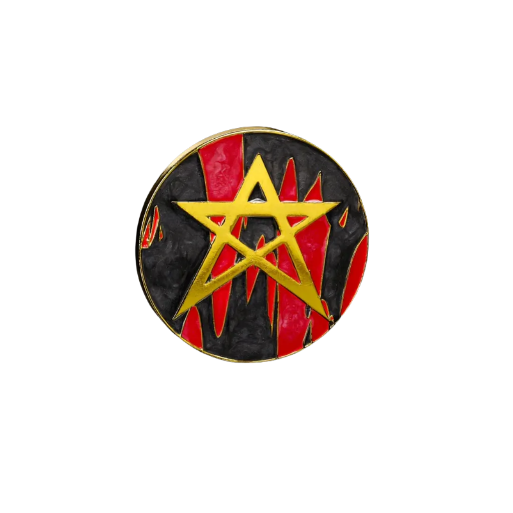 40mm Metal Coin - Heretic Legion-Baron of Dice-Radaddel