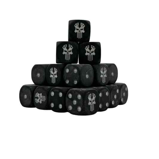 Ironbound Dice Round 16mm (25 Stück)-Baron of Dice-Radaddel