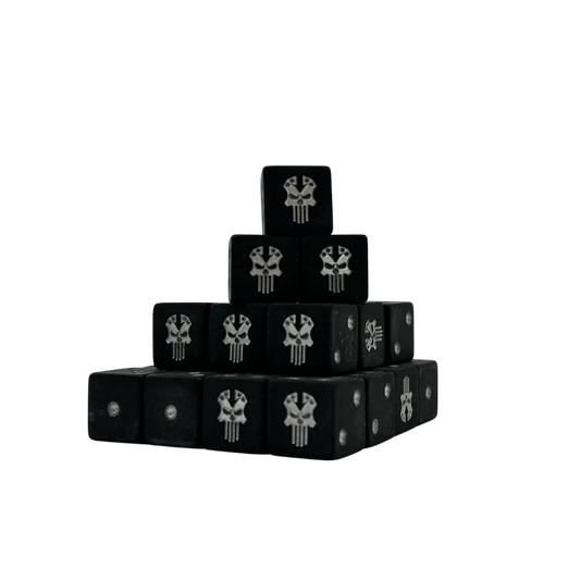 Ironbound Dice Square 16mm (25 Stück)-Baron of Dice-Radaddel