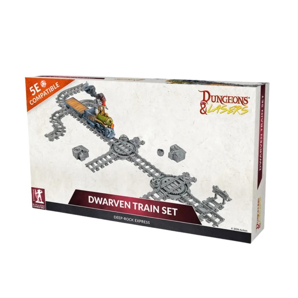 Dungeons & Lasers: Dwarven Train Set-Archon Studio-Radaddel