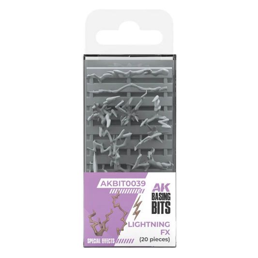Lightning Fx - Basing Bits (20 Teile)-AK-Interactive-Radaddel