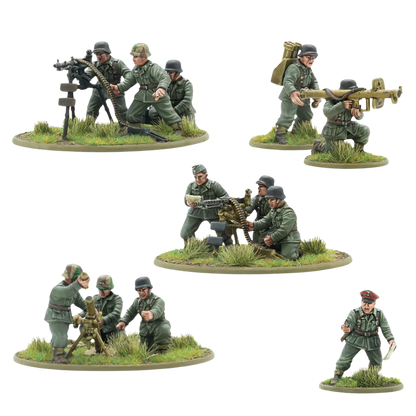 German Heavy Weapons Platoon-Warlord Games-Radaddel