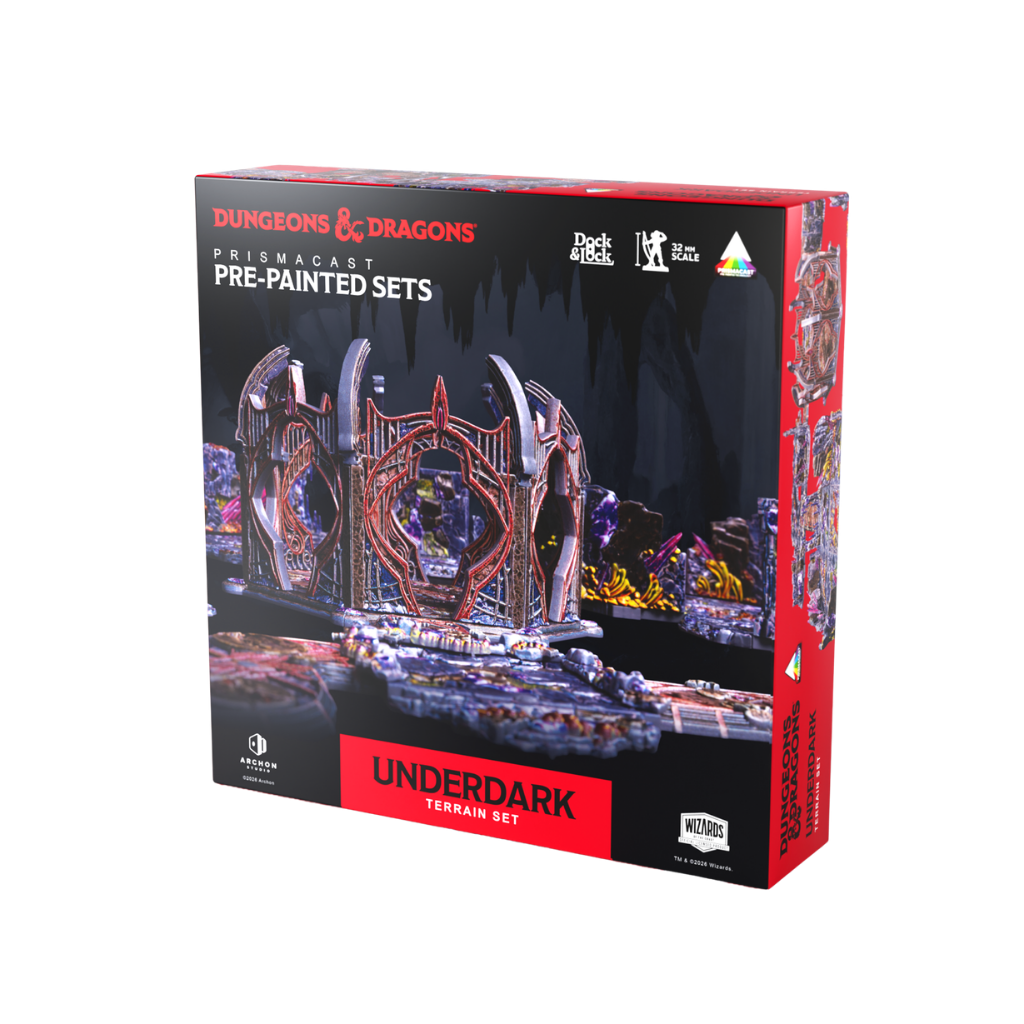 Dungeons & Dragons: Underdark Pre-Painted Terrain Set-Archon Studio-Radaddel