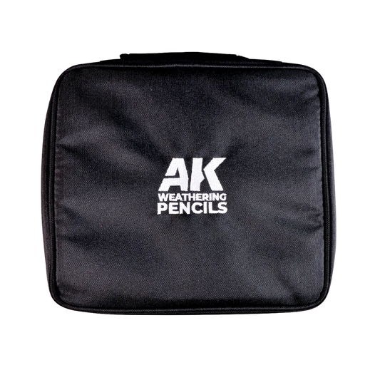 Weathering Pencils Cloth Case with a Zipper - Full Range-AK-Interactive-Radaddel