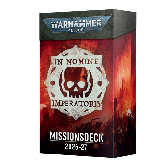 Warhammer 40.000: In Nomine Imperatoris 2026-27: Missionsdeck (deutsch)